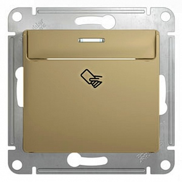 Карточный выключатель GLOSSA, титан GSL000469 Schneider Electric