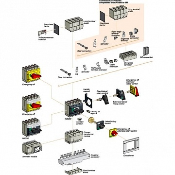 ЧЕРН. ПОВОРОТ. РУКОЯТКА (INS/INV250) 31082 Schneider Electric
