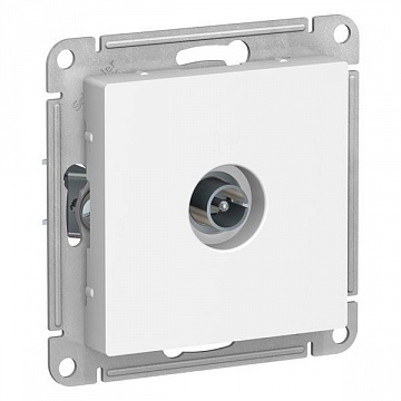 Розетка TV ATLASDESIGN, одиночная, белый ATN000193 Schneider Electric