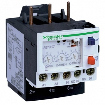 Реле перегрузки электронное TeSys 1,2-7А LR97D07M7 Schneider Electric