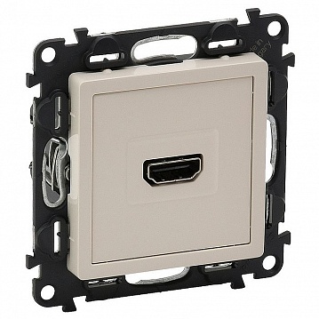 Розетка HDMI VALENA LIFE, слоновая кость 753271 Legrand