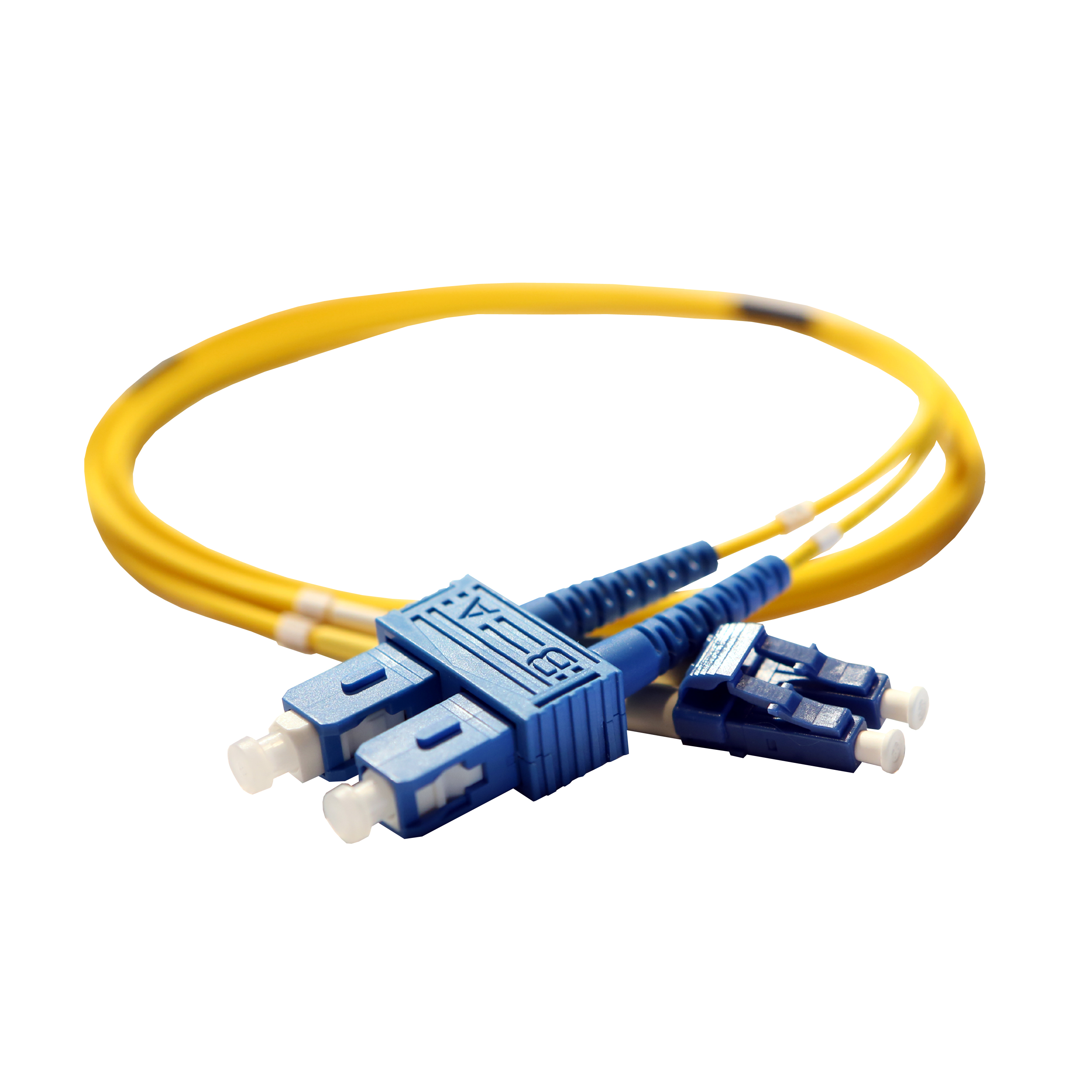 Шнур оптоволоконный OS1/2 - одномодовый - SC/LC - 2 м - желтый 032604 Legrand