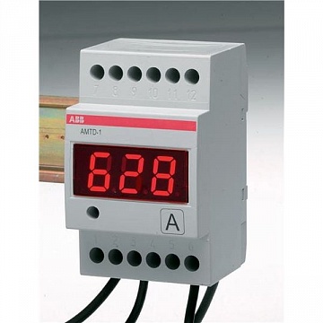 Амперметр щитовой ABB AMTD 999А DC, цифровой, кл.т. 0,5 2CSM261073R1011 ABB