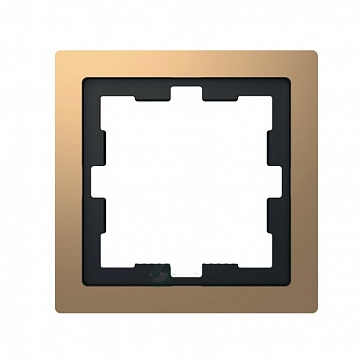 Рамка 1 пост MERTEN D-LIFE, черный оникс MTN4010-6503 Schneider Electric