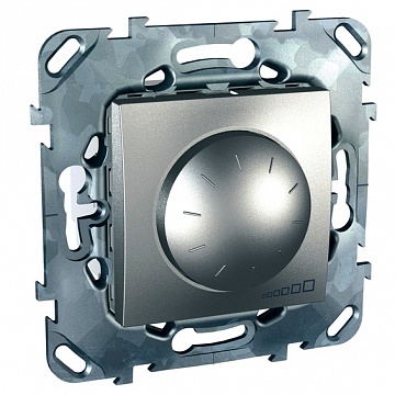 Светорегулятор поворотный UNICA TOP, Вт, алюминий MGU5.510.30ZD Schneider Electric