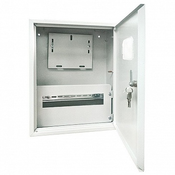 Распределительный шкаф Народный, 24 мод., IP31, навесной, металл, серая дверь SQ0905-0803 TDM