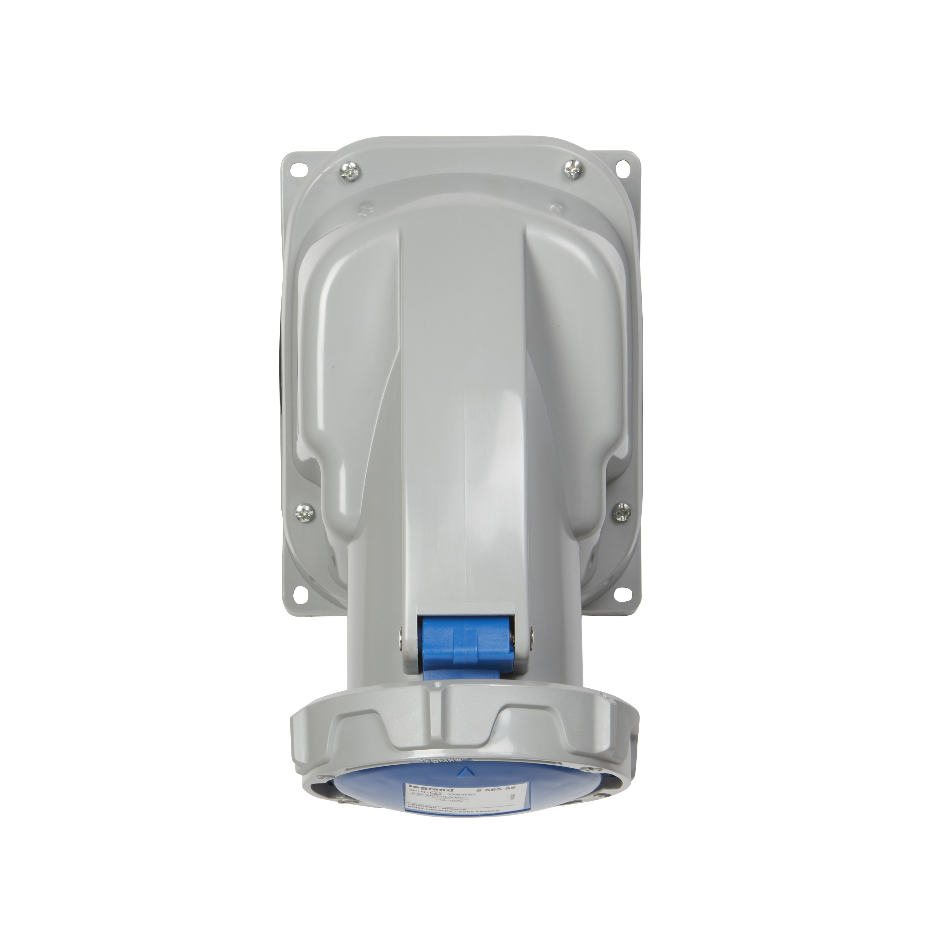 Розетка накладная - 63А - 3К+Н+З - 230В - IP67 555556 Legrand