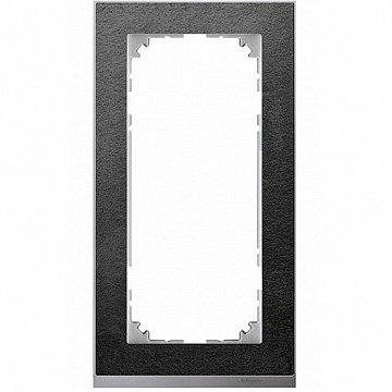 Рамка 2 поста MERTEN M-PURE DECOR, сланец MTN4025-3669 Schneider Electric