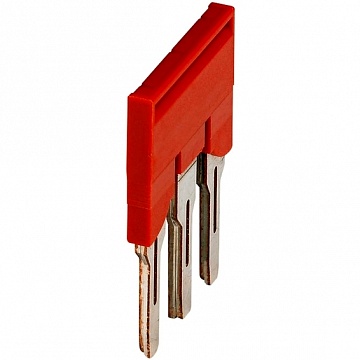 ПЕРЕМЫЧКА ДЛЯ КЛЕММНИКОВ, 3ТЧК ДЛЯ 6ММ? terminal blocks,КРАСН NSYTRAL63 Schneider Electric