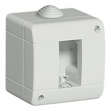 коробка накладного монтажа влагозащищенная IP40, 1-мод. 24401 Bticino