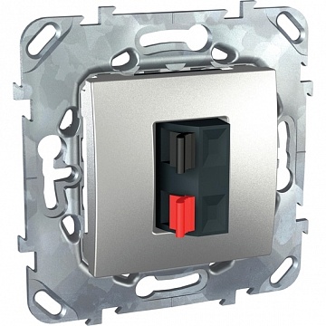 Аудио-розетка UNICA TOP, алюминий MGU5.486.30ZD Schneider Electric