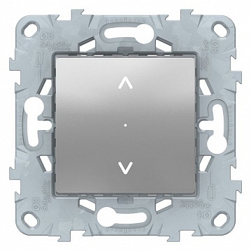 Выключатель для жалюзи UNICA NEW, алюминий NU550830 Schneider Electric