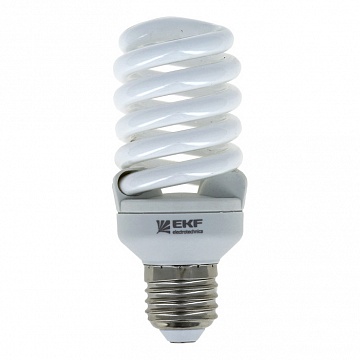 Лампа энергосберегающая FS-спираль 20W 6500K E27 10000h Simple FS-T2-20-865-E27 EKF