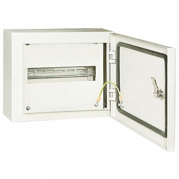 Распределительный шкаф ЩРН, 12 мод., IP31, навесной, металл, серая дверь SQ0905-0070 TDM