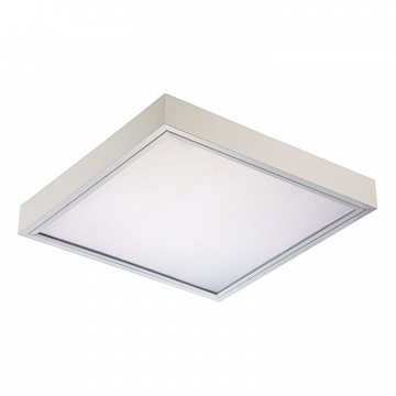 TL418 CL EL, накладной cветильник, цвет корпуса - белый , 620х620, призматический рассеиватель, ЭПРА G13 10232 Technolux