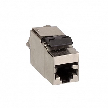 Розетка компьютерная 1xRJ45 Cat.5 75, черный 75541-39 Simon