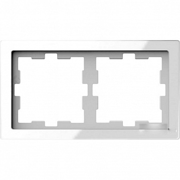 Рамка 2 поста MERTEN D-LIFE, белый кристалл MTN4020-6520 Schneider Electric