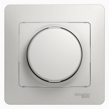 Светорегулятор поворотный GLOSSA, 300 Вт, белый GSL000134 Schneider Electric
