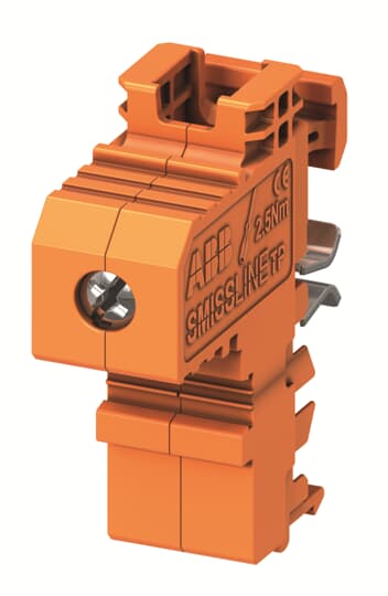 Клемма дополнительная TP 50мм.кв. оранжевая Smissline 2CCA183466R0001 ABB