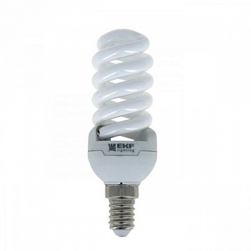Лампа энергосберегающая FS-спираль 11W 4200K E27 10000h Simple FS-T2-11-842-E27 EKF