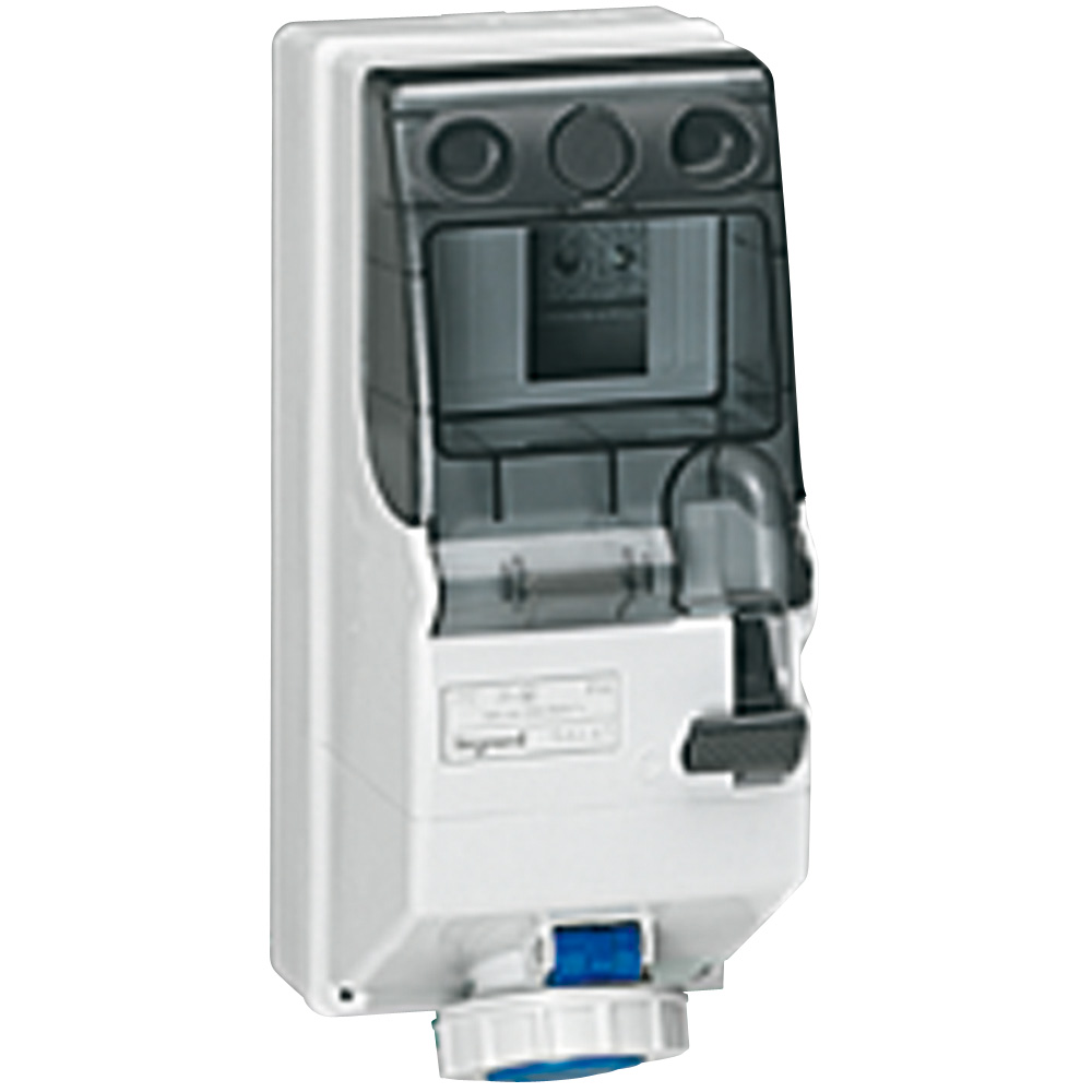 Комбинированный щиток - P17 Tempra Pro - с рейкой DIN - IP 66 - 200/250 В~ - 16 A - 2К+З 056661 Legrand