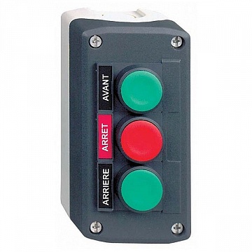 Кнопочный пост Harmony XALD, 3 кнопки XALD311 Schneider Electric