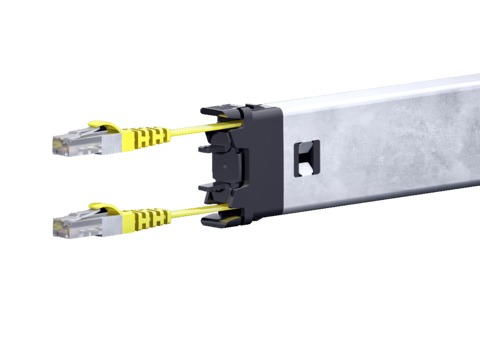 DK Кассета NCO белый кабель CAT6/STP 1шт 7044173 Rittal
