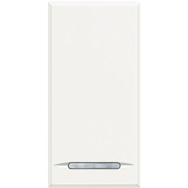 Переключатель 1-кл. 1мод. СП Axolute 16А IP20 авт. клеммы бел. Leg BTC HD4053A Bticino