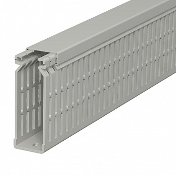 Распределительный кабельный канал LK4 N 80x25x2000 мм (ПВХ,серый) Тип: LK4 N 80025 (упак. 32 м) 6178225 OBO Bettermann