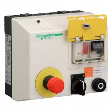 Реверсивный пускатель в корпусе TeSys LJ 6А, 4кВт 400/24В LJ8K09Q714 Schneider Electric