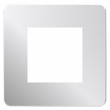 Рамка 1 пост UNICA STUDIO, хром NU280256 Schneider Electric