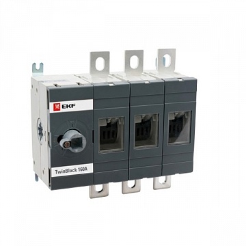 Рубильник PROxima 160А 3P, фронтальное исполнение, без рукоятки tb-s-160-3p EKF