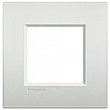 Рамка 1 пост LIVING LIGHT, белый жемчуг LNE4802PR Bticino