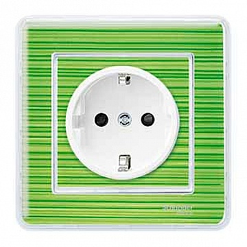Розетка MERTEN M-CREATIV, скрытый монтаж, с заземлением, белый MTN2300-3500 Schneider Electric