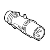 Прямая вилка Hypra - IP 44 - 2К+З - 63 А - резина 053652 Legrand