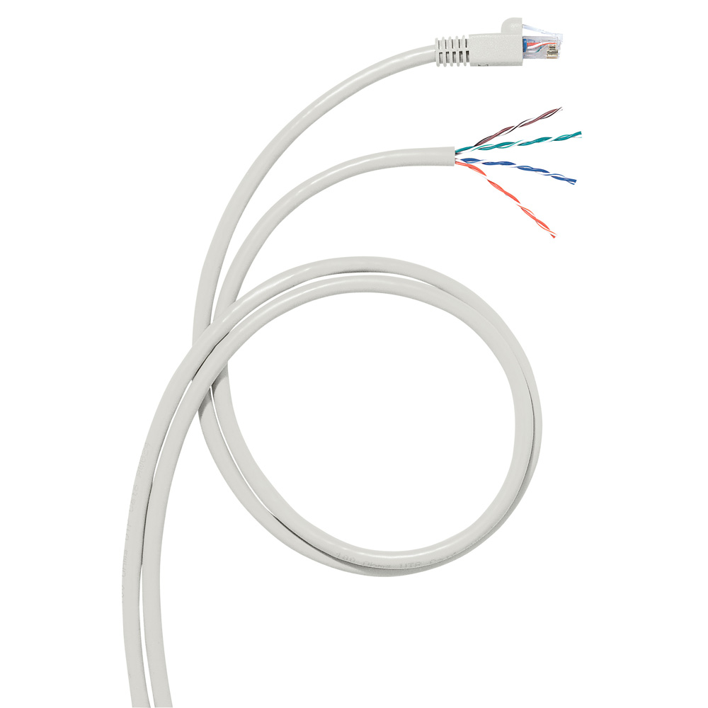 Шнур RJ 45 комбинированный - категория 5е - для распределительных коробок - U/UTP - LSZH - неэкранированный - 8 м 051790 Legrand