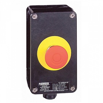 Кнопочный пост Harmony XAW, 1 кнопка XAWF178EX Schneider Electric