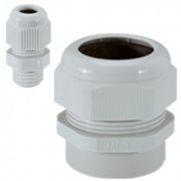 Уплотнитель пластиковый - IP 55 - ISO 16 - диаметр кабеля 5-10 мм² - RAL 7035 096801 Legrand