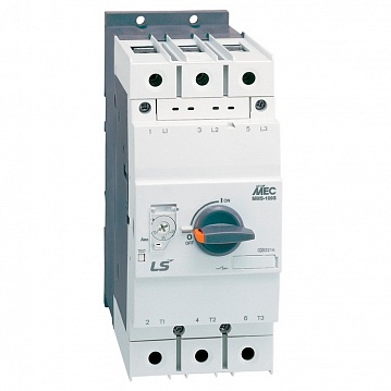 Силовой автомат для защиты электродвигателя MMS-100 26А 3P 707000300 LSIS