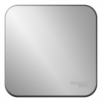 Выключатель 1-клавишный BLANCA, открытый монтаж, алюминий BLNCA101013 Schneider Electric