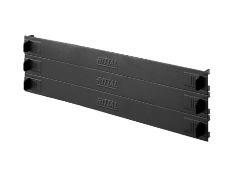 Панель глухая 19 3ЕВ (3x1ЕВ) RAL 9005 (3шт) 7151305 Rittal