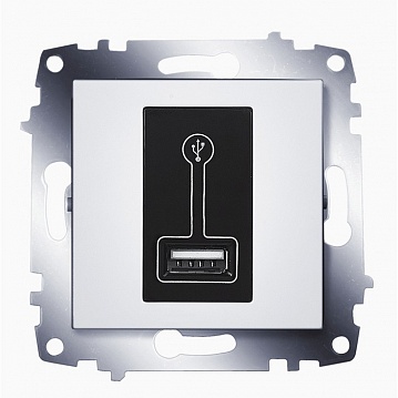 Розетка 1xUSB COSMO, белый 619-010200-142 ABB