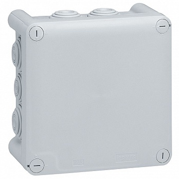 Plexo55 коробка IP55 130х130х74 мм² 10 кабельных вводов 092032 Legrand