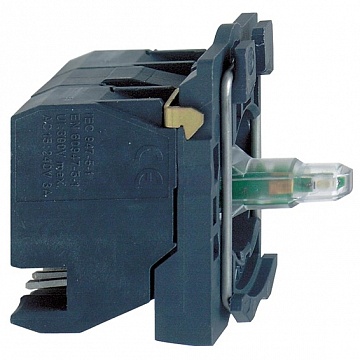 Корпус со светосигнальным блоком ZB5AW0G134 Schneider Electric