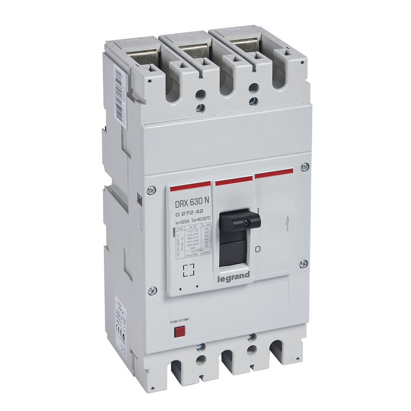 DRX630 термомагнитный 320A 3П 50кА 27242 Legrand