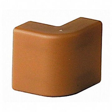 AEM 25x17 Угол внешний коричневый (розница 4 шт в пакете, 20 пакетов в коробке) (упак. 40шт) 00404RB DKC