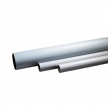 Труба ПВХ жёсткая гладкая д.20мм, лёгкая, 2м, цвет серый (розница) (упак. 20м) 62920R DKC