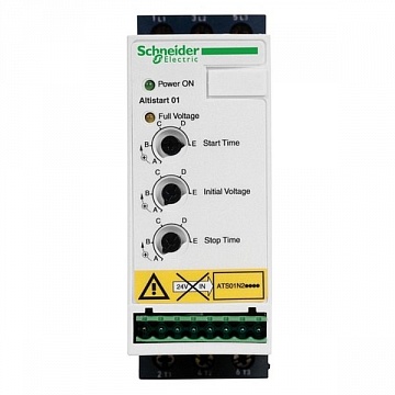 Устройство плавного пуска ATS01 6A 200-240В ATS01N206LU Schneider Electric