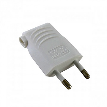 Вилка угловая , 10А IP20, белый, SQ1806-0090 SQ1806-0090 TDM