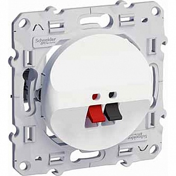 Аудио-розетка ODACE, глянцевый S52R487 Schneider Electric